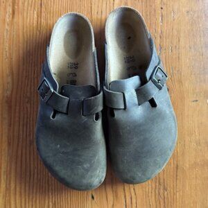 Birkenstock Boston Black Leather size 39